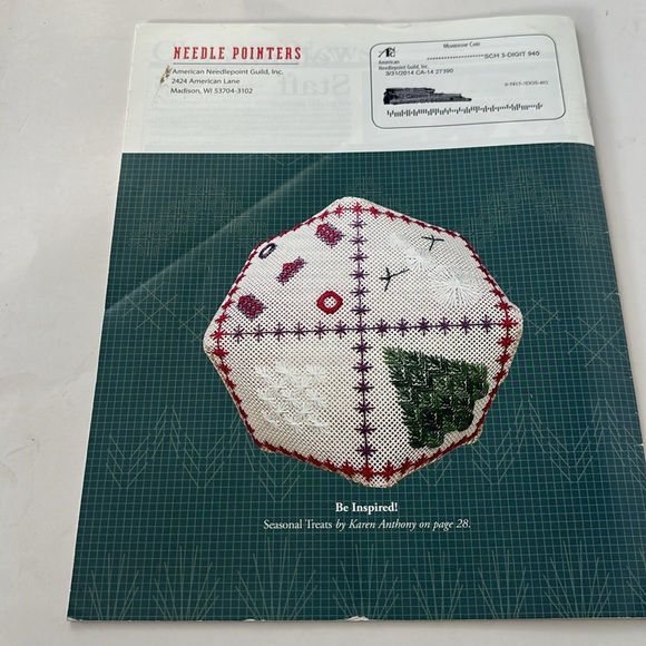 Needle point needle work magazine, patterns designed instructions Needle Pointer - Picture 7 of 8